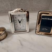 orologio, portafoto e portaoggetti 