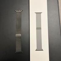 Milanese loop grafite acciaio