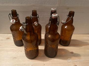 Bottiglie vintage con tappo meccanico