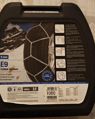 Catene da Neve THULE E9 - Gruppo 060 - 9mm 
