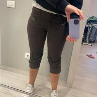 Pinocchietti pantaloni donna nuovi marroni