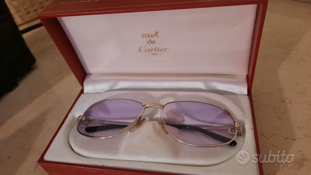 Cartier Paris occhiali introvabili 1986
 in vendita a Nola