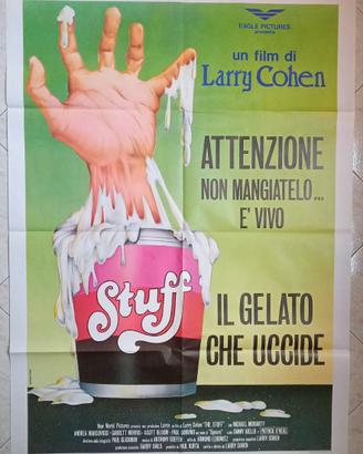 MANIFESTO 2F STUFF IL GELATO CHE UCCIDE - COHEN