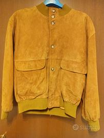 giubbetto renna VERA PELLE made Italy YORK vintage