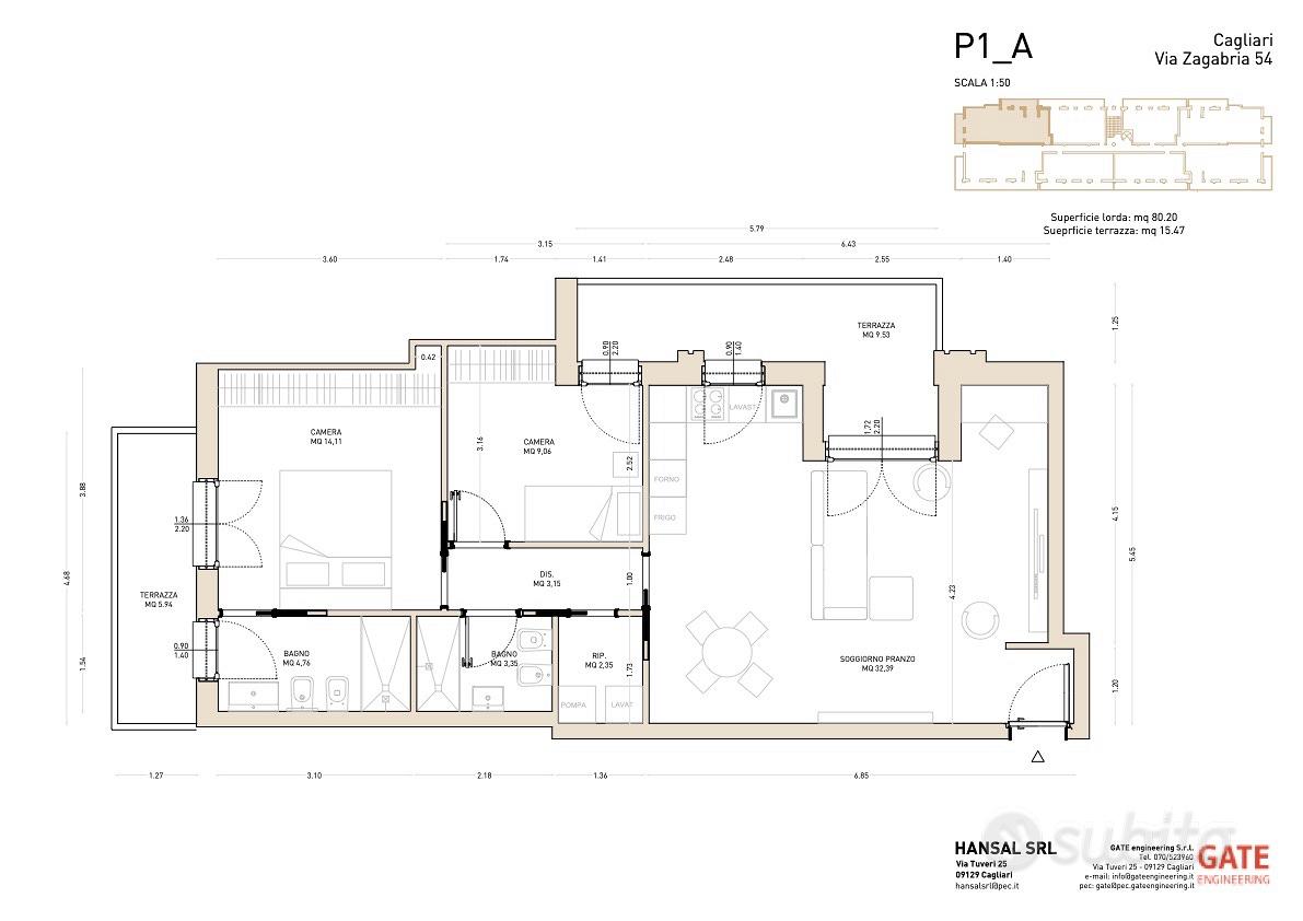 Apartment in Cagliari, Genneruxi - Altro