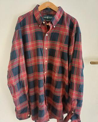 Camicia Vintage Polo Ralph Lauren a quadri Tartan