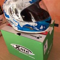 Casco X-lite X802R REPLICA C.Checa Pearl Blue XL