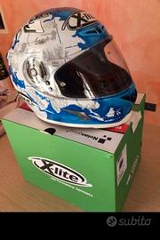 Casco X-lite X802R REPLICA C.Checa Pearl Blue XL