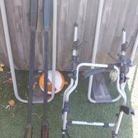 portabici posteriore, barre da tetto,  mtb, baule 