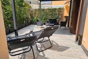 Riv. Mussato , bilocale ristrutt., terrazzo mq 40