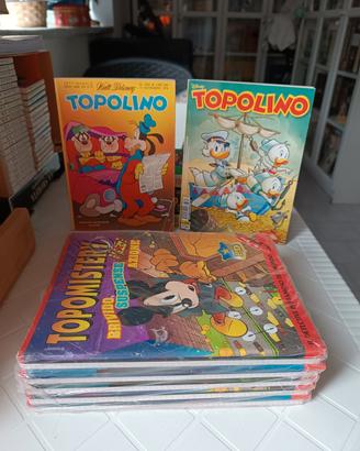 Topolino TopoMistery 10 quaderni nuovi sigillati 
