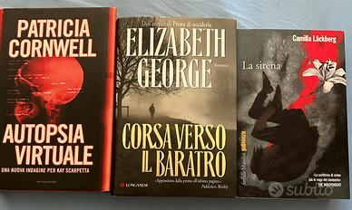 LOTTO 3 LIBRI GENERE GIALLO