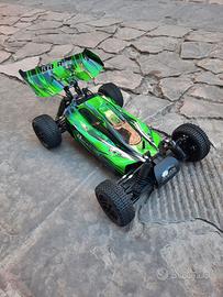 Buggy rc Blackbull con motore a spazzole