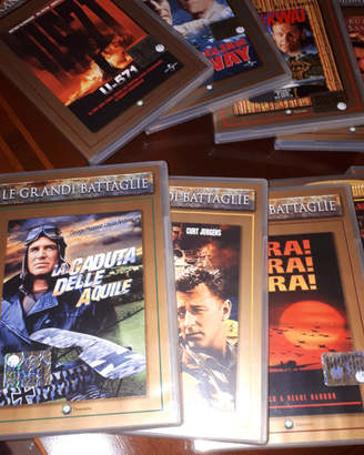 Collezione "Le grandi battaglie"di 10 Film in dvd