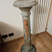 colonnina in gesso ornamento