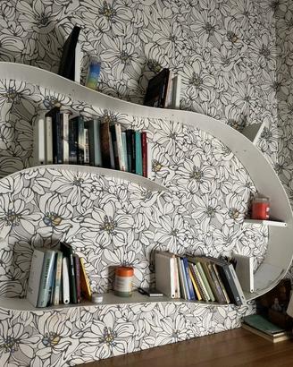 Bookworm Metal Kartell  11 reggilibri – 5,2 mt