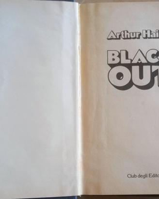 Libro romanzo Blackout Club degli editori 1980