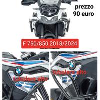 TUBOLARI NERI PER BMW GS