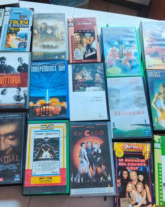  vecchie VHS circa 60