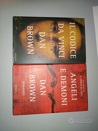 Libri Dan Brown angeli e demoni copertina rigida