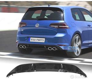 DIFFUSORE VOLKSWAGEN VW GOLF 7 12-17 LOOK R LINE 0