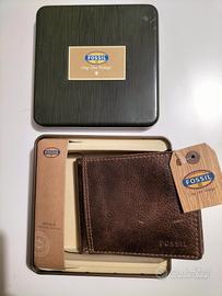 Portafoglio Fossil Bradley Bifolf Brown