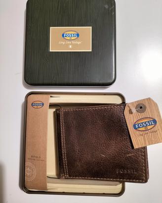 Portafoglio Fossil Bradley Bifolf Brown