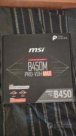 scheda madre msi b450m pro-vdh max