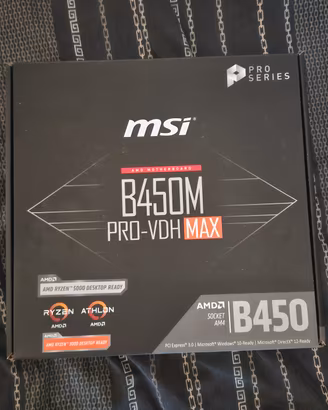 scheda madre msi b450m pro-vdh max