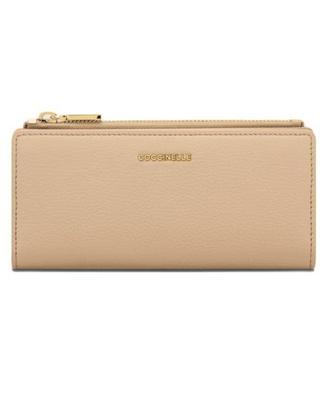 Coccinelle portafoglio pelle con logo NUOVO 