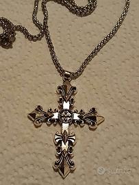 croce in acciaio inox stile fiorentino 