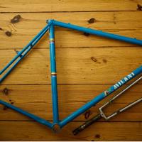 Telaio Vintage Acciaio Milani Cantilever