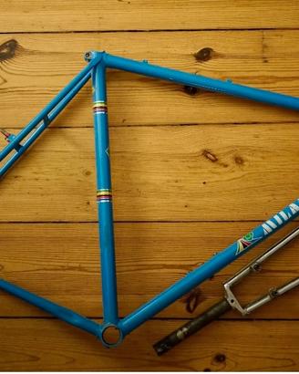 Telaio Vintage Acciaio Milani Cantilever