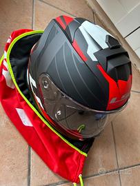 Casco integrale moto doppia visiera Ls2