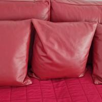 vera pelle -fodera cuscino 48x48