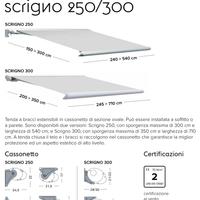 Tenda elettrica con telecomando Gibus Scrigno