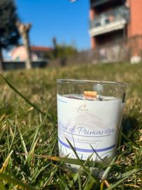 Candela cera di soia