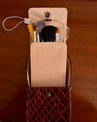 Kit pennelli trucchi con porta pennelli