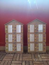 Coppia portafoto shabby chic