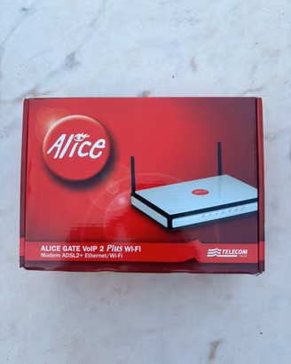Modem Router Alice Gate VoIP 2 Plus Wi-Fi Telecom