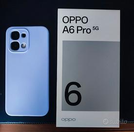Oppo A6 pro 5g nuovo + cover