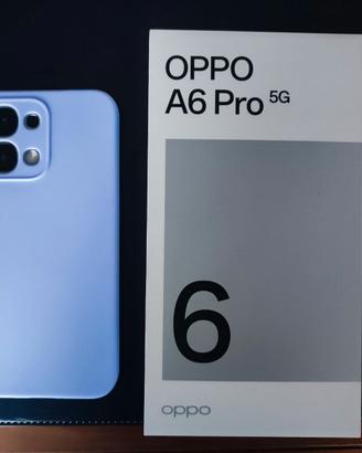 Oppo A6 pro 5g nuovo + cover