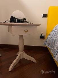 comodino tavolino con cassetto