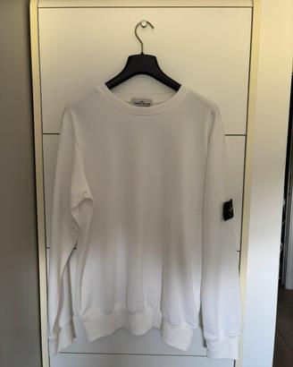 Stone Island – Felpa bianca taglia M