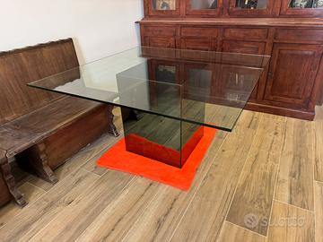 Tavolo Blok in cristallo Acerbis by Vigo