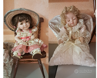 Bambole in porcellana