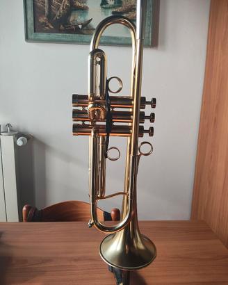 Adams A4LT Tromba Sib 0,45mm L brass satin gold