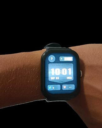 Smartwatch nero touch