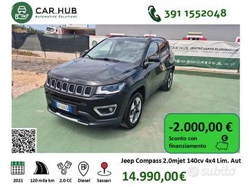 Jeep Compass 2.0 Multijet II aut. 4WD Limited
