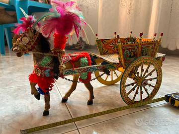 Carretto siciliano con cavallo